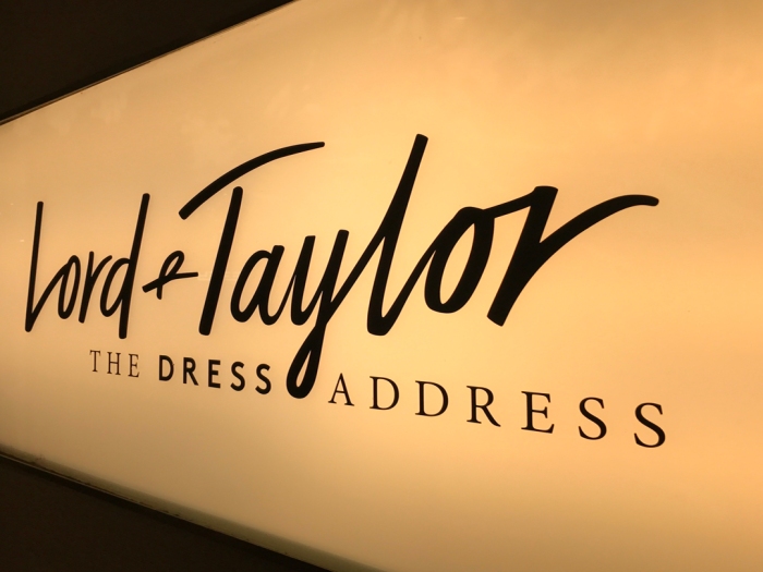 SIGN OF THE TIMES: LORD & TAYLOR WAS RECENTLY SOLD, SO GET THEE QUICKLY TO “THE DRESS ADDRESS,” AND EXPLORE IT LIKE THERE’S NO TOMORROW (PHOTO BY THEADORA BRACK)